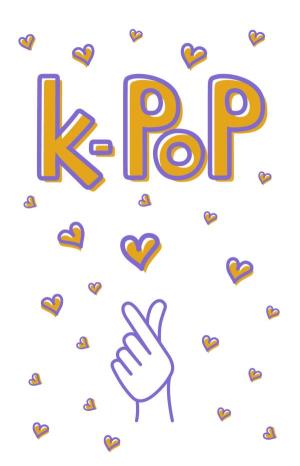 K-POP/Блокнот K-POP. Твой яркий проводник в корейскую культуру! (формат А5, мягкая обложка, 128 стра