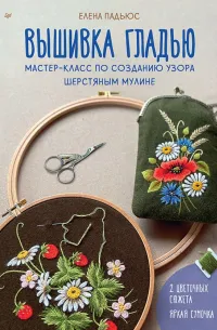 Вышивка гладью. Мастер-класс по созданию узора шерстяным мулине